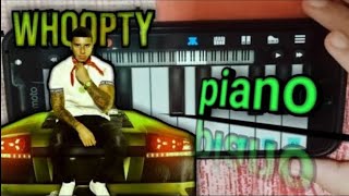 Whoopty Song Piano Tune #Shorts #Shortsvideo #Youtubeshorts