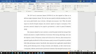 Automatic referencing & Citation (APA)