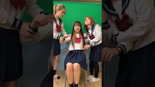 【ホラー】女の子の口でワニワニパニックしちゃった♪ #shorts