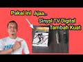 Pasang Jack Antena TV Digital dan STB Biar Gambar Tidak Patah2