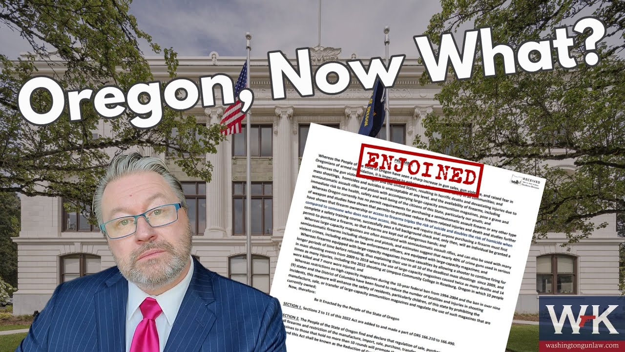 So, What's Next For Oregon Gun Owners? Ballot Measure 114 Permanently ...