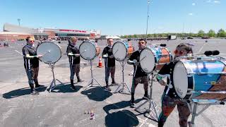 IMPACT Percussion 2024 - WGI Finals Battery Warmup