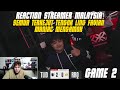 REACTION STREAMER MALAYSIA❗️SEMUA TERKEJUT TENGOK LING FAVIAN MANIAC MENGAMOK❗️ RRQ VS LIQUID ID