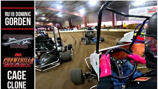 Dominic Gorden ONBOARD: Cage Clone Chowchilla Barn Burner January 28th, 2024