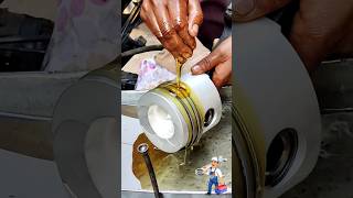 Expert Mechanic piston fitting installation #shorts #engine #mechanic #mechanical #short #viral