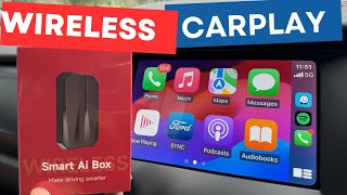 Wireless CarPlay \u0026 Android Auto Upgrade on 2021 Ford Raptor: Using One Car Stereo's Smart AI Box!