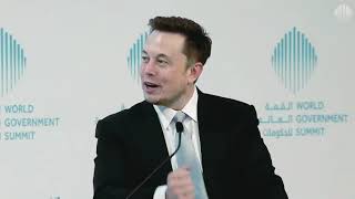 Mohammad Al Gergawi in a conversation with Elon Musk