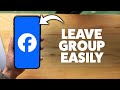 How To Delete Yourself From A Group On Facebook 2026 (iPhone & Android)