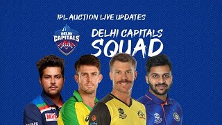 IPL 2022 Mega Auction | DC Squad Till Now | IPL 2022 Delhi Capitals Full Squad