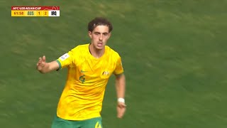 Panagiotis Kikianis Goal | Australia U20 vs Iraq U20 2-2 Highlights | U20 AFC Asian Cup 2025