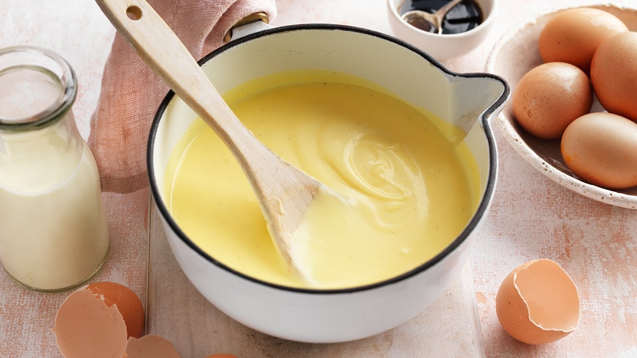 How To Make Custard From Scratch - YouTube