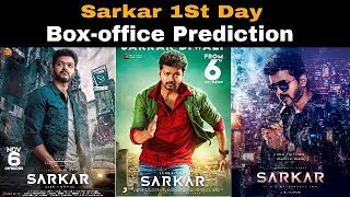 Sarkar Movie First Day Box-office Collection Prediction s | Vijay, keerthy suresh,A.R.Murugadoss