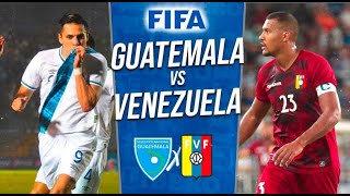GUATEMALA VS. VENEZUELA | EN VIVO | AMISTOSO INTERNACIONAL