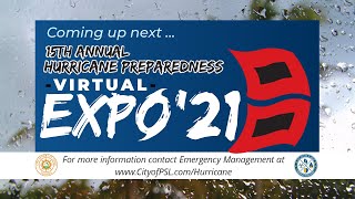 Welcome to the 2021 Virtual Hurricane Preparedness Expo!