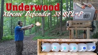 Underwood Xtreme Defender .38 Special+P Test