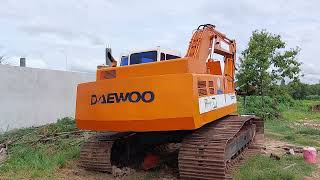 รถขุดในตำนาน จากเมืองโสม DAEWOO DH220LC หาดูยาก excavator EP.8615