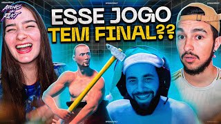 Apenas um react | Smzinho - 10 minutos de rage no Getting over | itJamaicaTv