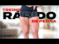 FAÇA ESSE TREINO RÁPIDO DE PERNA E VEJA SUA PERNA QUEIMAR!