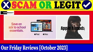 Our Friday Reviews (Oct 2023) - Is This A Genuine Or A Fake Website? Find Out! | Scam Inspecter