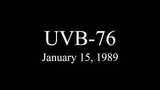 UVB-76 - 15-1-1989, 20:25 UTC