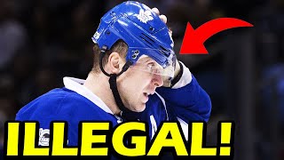 NHL FORBIDDEN Equipment Penalties...