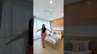 ♡ Room Tour ♡ คอนโด 2 นอน 2 น้ำ Happy Condo ลาดพร้าว101 ใหญ่เกือบ 65ตรม #คอนโดแต่งใหม่