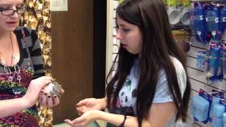 Holding a Hedgehog for the first time