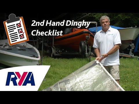2nd Hand Dinghy Checklist - Tips for buying a second hand boat with Pete Vincent 2nd Hand Dinghy Checklist - Tips for buying a second hand boat with Pete Vincent