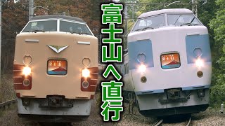 ホリデー快速富士山号・快速山梨富士号 国鉄189系特急形電車 ~Rapid train for tourist~