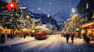 Winter Wonderland in Switzerland, Most Beautiful Places In Switzerland 🇨🇭Snowfall, Christmas Markets