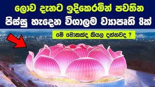 ලොව දැනට ඉදිකෙරෙන විශාලම ව්‍යාපෘති 8ක් | Most Impressive Megaprojects Under Construction