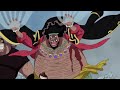 Sengoku One Punches Blackbeard's Whole Crew!!! | One Piece