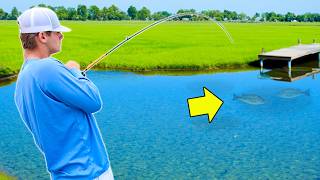 Spring Bass Fishing Challenge (App picks my Lures)