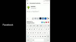 AndroKat: Vágólapra másolás és megosztás közösségi appokban