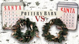 We tried DIYing Pottery Barn Holiday Decor