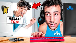 COLOQUEI UM PRO PLAYER DA CLOUD9 PRA JOGAR NO MEIO DA RANKED - TcK10