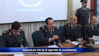 Trentinara - Sequestrati 430 kg sigarette di contrabbando