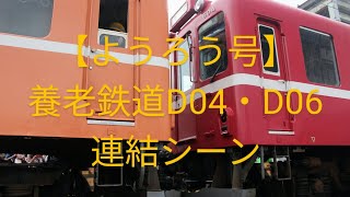 【ようろう号】養老鉄道D04・D06連結シーン