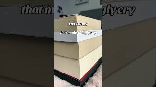 Books That Made Me Ugly Cry