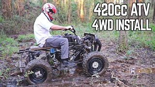 420cc ATV 4WD Install!