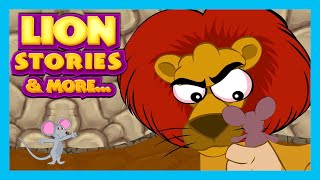 Short Stories for Children | Lion Stories & more | Lion and Mouse Story, Fox and Sick Lion Story