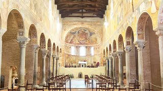 Pomposa Abbey, Codigoro, Ferrara, Emilia-Romagna, Italy, Europe