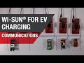 Using Wi-SUN Fan 1.0 for EV charging communications