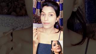 Recreate hina khan inspired makeup look #hinakhan #inspiredmakeuplook #shorts #youtubeshorts