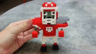 NANOBLOCK LBOYU PLANTS VS. ZOMBIES FOOTBALL ZOMBIE NO.7041A UNBOXING \u0026 BUILD TIMELAPSE