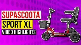 Supascoota Sport XL Travel Mobility Scooter [2024]