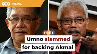 Ex-MP, academic slam Umno for backing Akmal
