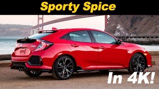 2017 Honda Civic Sport Hatchback Review and Road Test | Detailed in 4K UHD