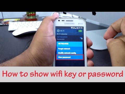 How To Show WiFi Key or Password How To Show WiFi Key or Password