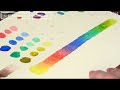 プレゼント企画のガッシュとアクリル絵の具を試し塗り　testing out the paint set selected by kaiteki art